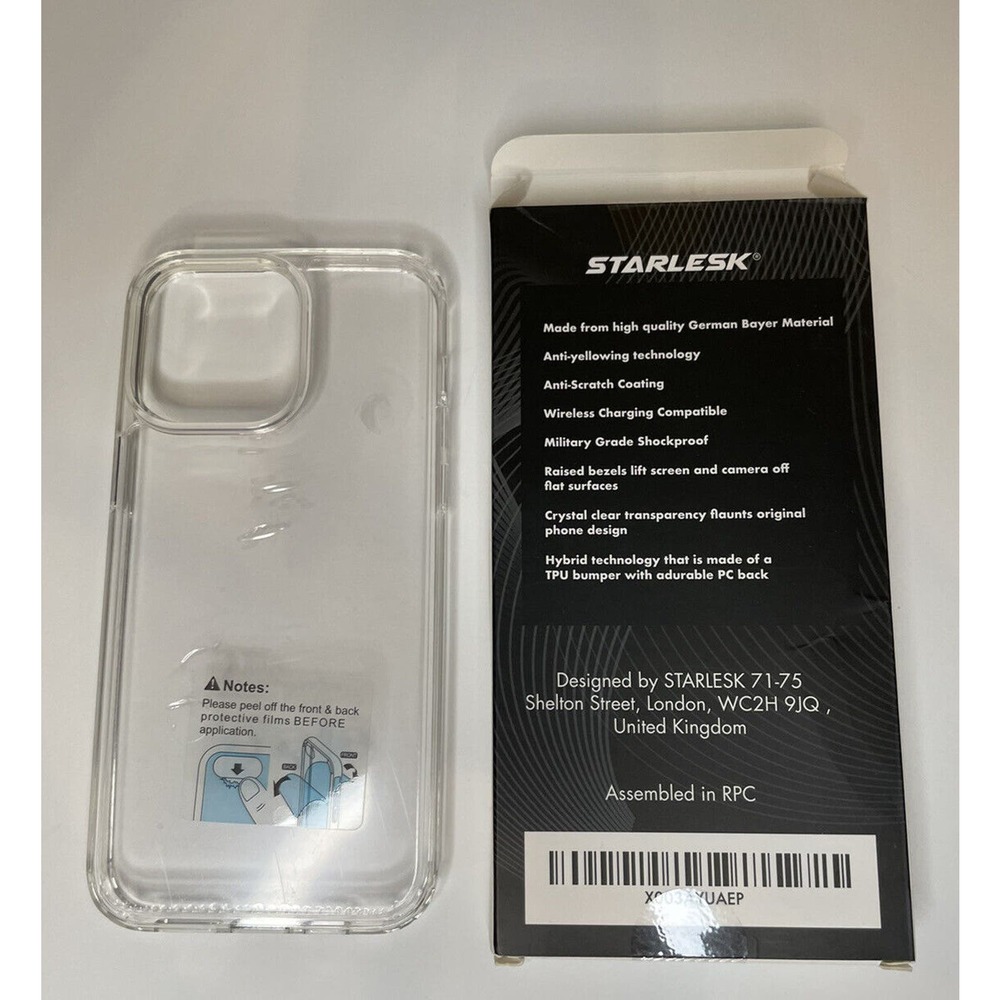 iPhone 14 Pro Max Phone Case Clear - 6.7 Inch Shockproof Protection - NEW - Picture 4 of 4